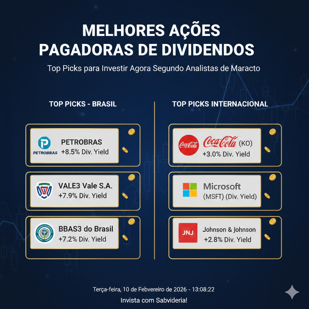 Melhores Ações Pagadoras de Dividendos: Top Picks para Investir Agora Segundo Analistas de Mercado