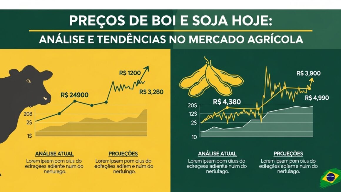 Cotação do Boi Gordo e Soja Hoje: Análise e Tendências do Mercado Agro
