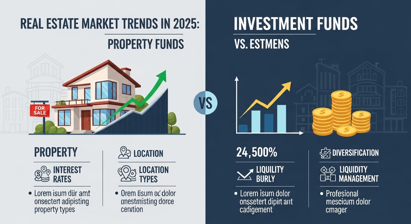 Tendências do mercado imobiliário 2025, fundos de propriedade vs fundos de investimento