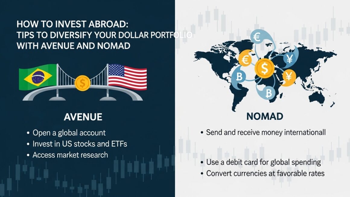 Como Investir no Exterior: Dicas para Diversificar sua Carteira em Dólar com a Avenue e Nomad