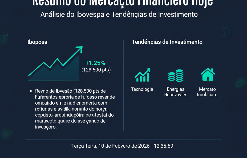 Resumo do Mercado Financeiro Hoje: Análise do Ibovespa e Tendências de Investimento
