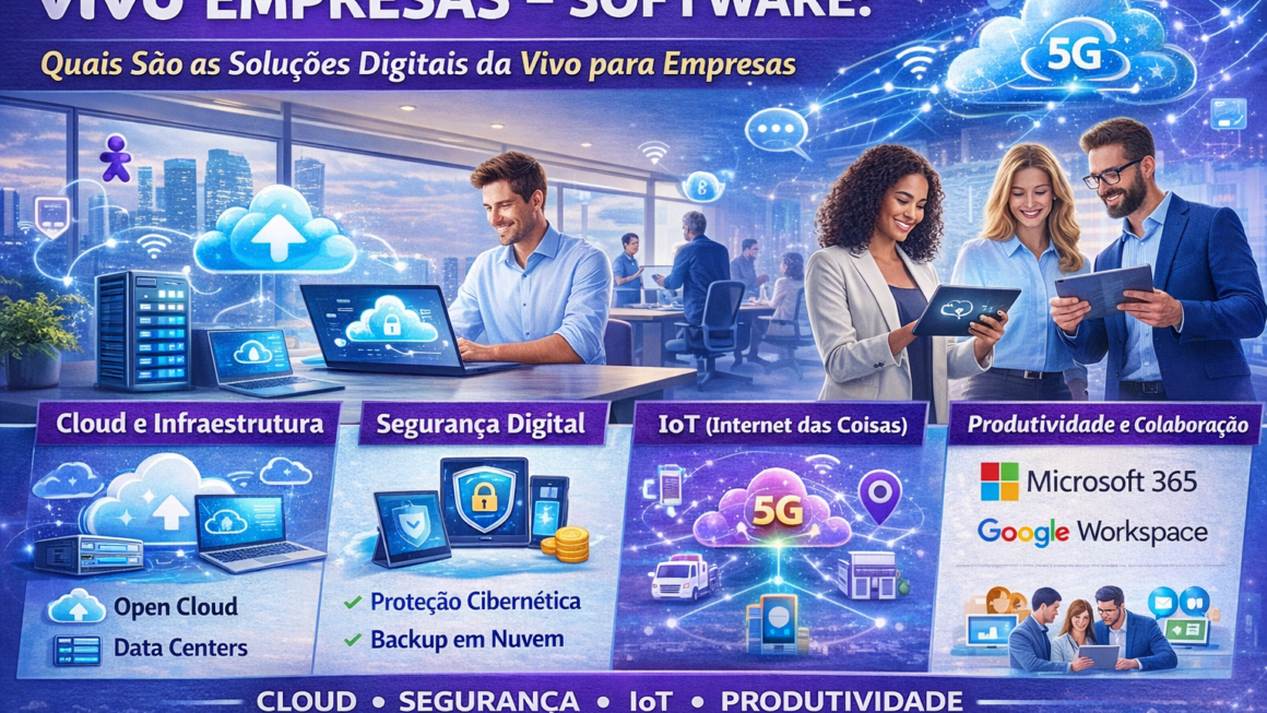 Vivo Empresas – Software: Quais São as Soluções Digitais da Vivo para Empresas